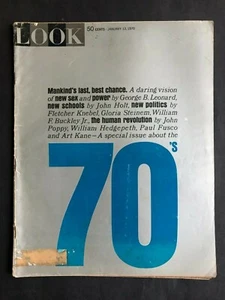 Look Magazine January 13 1970     the 70's - Picture 1 of 2