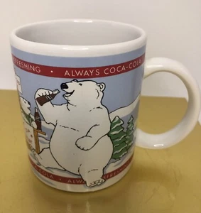 Coke Brand Polar Bear Mug 1996. Great Condition - Picture 1 of 5