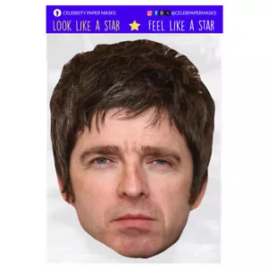 Noel Gallagher Mask Celebrity Face Masks Singer Oasis - Picture 1 of 7