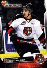 2010-11 Medicine Hat Tigers #13 Boston Leier