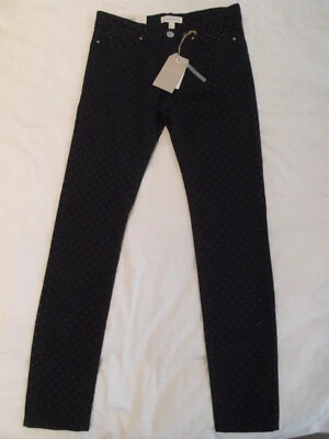 Jeans SPRINGFIELD gr. 36 denim schlank dunkelblau mit Sternen NEU !! - Bild 1 von 4