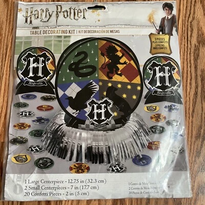 HARRY POTTER Mascots TABLE DECORATING KIT (23pc) ~ Birthday Party Supplies  - Image 1 of 4