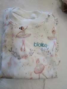 Pottery Barn Kids Ballerina tight fit size 6 Pajamas mono Blair photo shoot smp - Picture 1 of 2