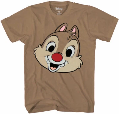 Camiseta Chip 'N Dale Chipmunk Dale Face Foto 1 de 2