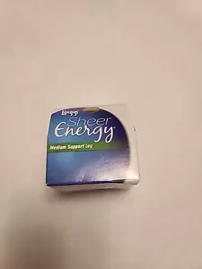 L'eggs Sheer Energy Control Top Sheer Toe Pantyhose: Suntan; Med Support Leg; Q - Picture 1 of 7