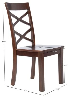 SILLA DE COMEDOR SAFAVIEH AINSLEE, Precio rebajado 2172756742 DCH9217A-SET2 Foto 1 de 4