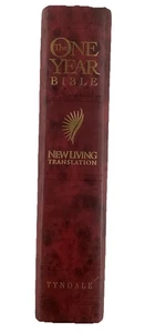The One Year Bible Reflections New Living Translation Hardback No Marks 1996 - Picture 1 of 8