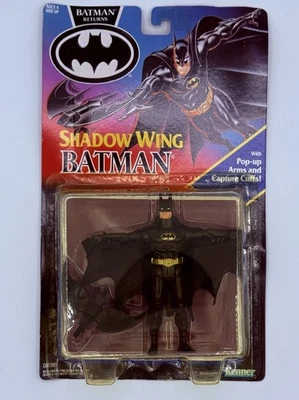 VTG 1992 Kenner Batman Returns Shadow Wing Batman Action Figure NEW - Image 1 of 3