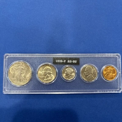 1939-P AU-BU U.S. Mint Coin Set Great Gift-Better Quality Nice Investment A++ - Image 1 of 4
