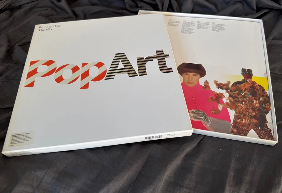 PET SHOP BOYS - POPART: THE HITS - VERY RARE 3LP BOX SET - TRIPLE VINYL - 2003 - Image 1 of 4