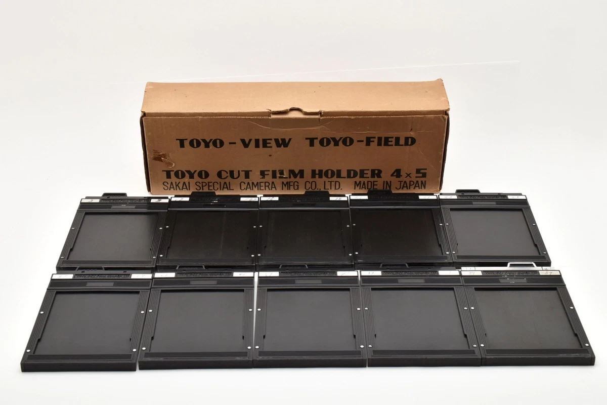 TOYO 4x5 in Camera Camera Film Cut Film Holders for sale | eBay