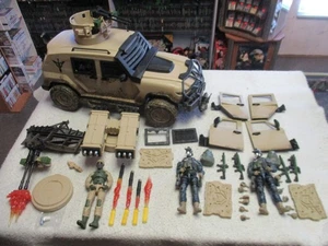 ACTION FORCE VALAVERSE VANAGUARD BRONCEADO FANDDY DRIVER STEELBRIGADE x2 con TODOS LOS COMPLEMENTOS - Imagen 1 de 4