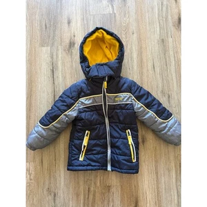 Kids London Fog Puffer Winter Coat Size Medium 5/6 - Picture 1 of 6