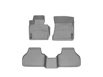 Forro de piso WeatherTech para BMW X3 35i 2011-2017 - primera y segunda fila, gris Foto 1 de 4