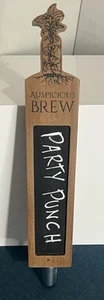 Auspicious Brew Dover NH Tap Handle Chalkboard Wooden 12.75" - Picture 1 of 5