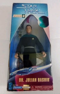 Star Trek DS9, Dr. Julian Bashir 9" Actionfigur, 1997 Playmates, Deep Space 9 - Bild 1 von 11