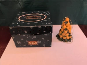 Lang Ornaments Pyramide of Lemons in Box 1999 Lang & Wise Colonial Williamsburg  - Bild 1 von 24