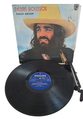 DEMIS ROUSSOS  FOREVER AND EVER VINYL LP 1973 PHILIPS 6325 021 VINYL VG £6.99 - Image 1 of 2