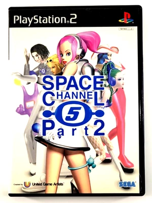 SPACE CHANNEL 5 Part 2 Playstation 2 PS2 SEGA Language is Japanese. - Image 1 of 4