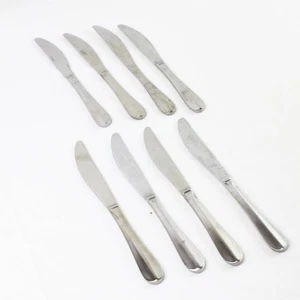 8er Set Cambridge Silber Aurora moderne massive Tafelmesser 9,25" - Bild 1 von 5