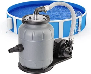 Sand Filter Pump for In/Above Ground Swimming Pools Max 1189GPH Up 2642 GAL 1225 - Picture 1 of 6