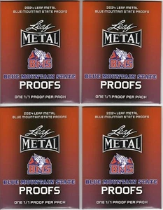 2024 LEAF METAL BLUE MOUNTAIN STATE PROOF PACKS (LOT=4) - Picture 1 of 2