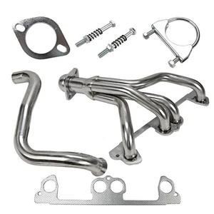 For 1997-1999 Jeep Wrangler TJ 2.5L L4 Stainless Steel Manifold Headers - Picture 1 of 8