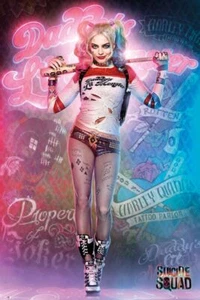 Suicide Squad Poster Harley Quinn Stand 61x91.5cm - Picture 1 of 1