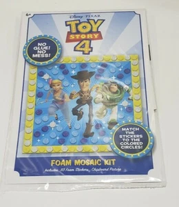 Disney Pixar Toy Story 4 Foam Mosaic Kit, 113 Foam Stickers, Chipboard, Ages 6+ - Picture 1 of 8