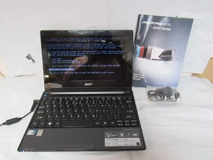 Acer Aspire One Series D255-2331 10.1" Laptop Black (O41M) - Picture 1 of 14