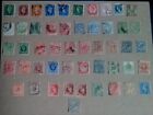 50 Perfin Stamps UK (England) Nice Lot