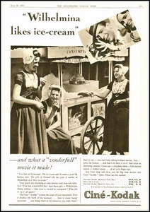 Publicidad vintage CINE-KODAK BB modelo junior K 1934 (AD14-81) - Imagen 1 de 1