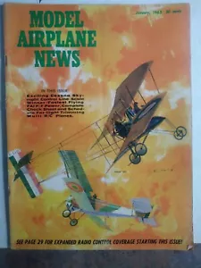 Model Airplane News January 1965 - Picture 1 of 12