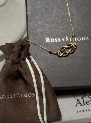 $499 Ross Simons 14k Yellow gold Celtic Knot Bolo adjustable chain bracelet - Image 1 of 4