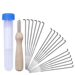 Wooden Stamp Wooden Stamp Handmade Accessories Brand New Non Woven Stamped Tools - Picture 1 of 10