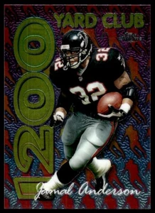 1999 TOPPS CHROME YARD CLUB Jamal Anderson Atlanta Falcons #AE9 R21 - Picture 1 of 2