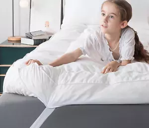 4.5 Inch Memory Foam Mattress Topper King Size,100% Cotton Cover Breathable Fluf - Picture 1 of 7