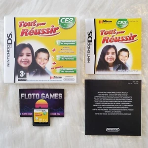 Jeu Tout Pour Réussir CE2 pour Nintendo DS 3DS Complet PAL FR - Floto Games - Imagen 1 de 2
