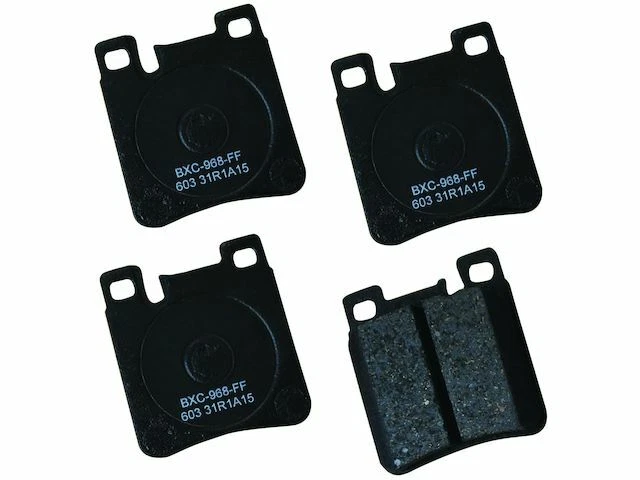 Juego de pastillas de freno traseras Bendix 87123NC para Mercedes E420 1997 Foto 1 de 2