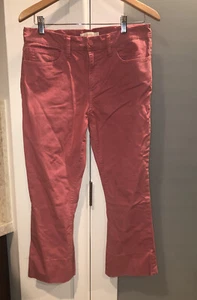 Tory Burch Pink Capri Jean Pants Sz 28 - Picture 1 of 7