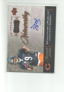 2007 UPPER DECK PREMIER NOTEWORTHY AUTOGRAPHS BRONZE #NDB DAVID BALL 34/75