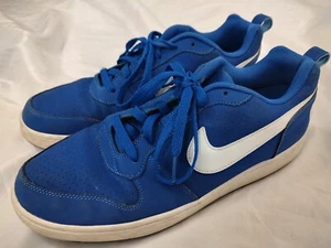RARE Nike Court Borough Low Top 838937-400 Men’s Shoes Size 11 Blue White - Picture 1 of 8