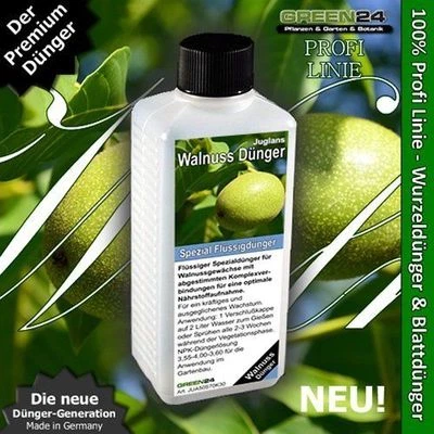 GREEN24 Walnussbaum-Dünger Juglans Spezial Baumdünger für Walnuss-Pflanzen HIGH-TECH