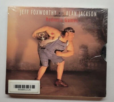 Redneck Games Alan Jackson Jeff Foxworthy (CD Single, 1996) - Image 1 of 2