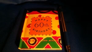 Happy 60th Birthday Mini Book - A book of wit and wisdom - Foto 1 di 3