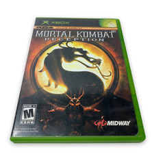 Mortal Kombat Deception (Microsoft Xbox, 2004) Video Game Complete with Manual