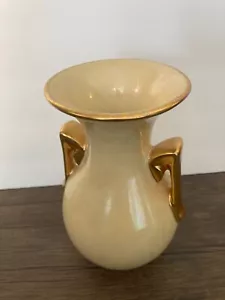Pearl China Company Iridescent/Pearl Vase 22k gold plated Hand Decorated 7" tall - Picture 1 of 3