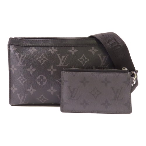 LOUIS VUITTON（LV） Borsa a tracolla Louis Vuitton LV SHW Gaston M81124 Monogram Eclipse nera
