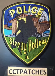 SLEEPY HOLLOW, ILLINOIS POLICE SHOULDER PATCH IL - Picture 1 of 2