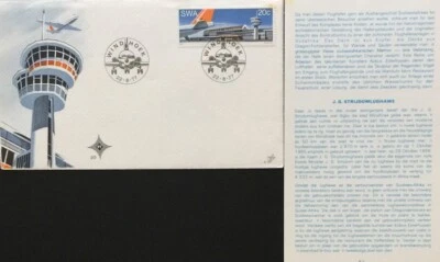 South African Aviation Commemorating The Iconic Windhoek Airport - 1977 F.D.C. - Image 1 of 3